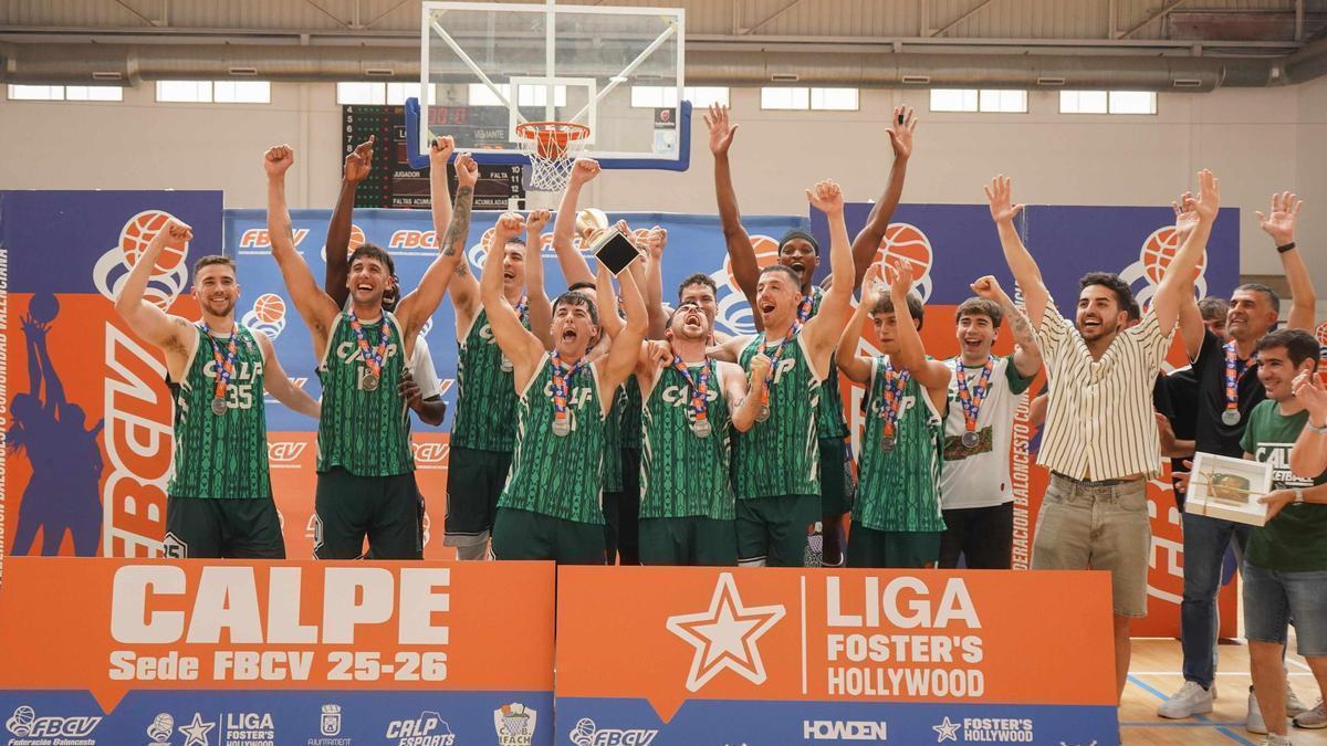 El CB Ifach Calpe, campeón de la Liga Foster's Hollywood como anfitrión