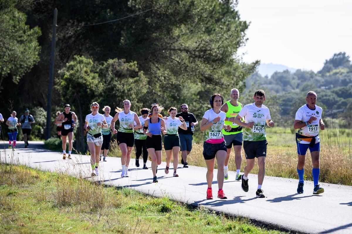 Participantes en el Maratón de Ibiza