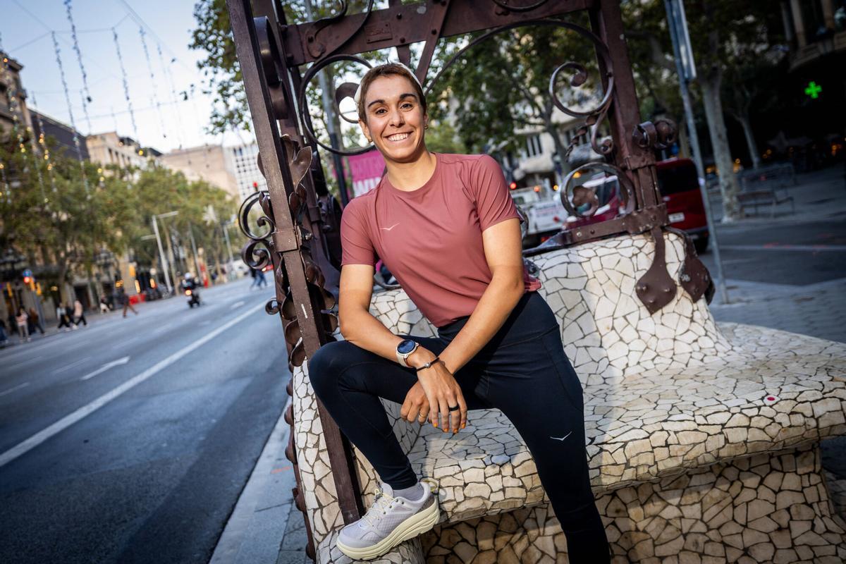 Marta Sánchez, la única española clasificada para el mundial de este año, fotografiada en Barcelona.