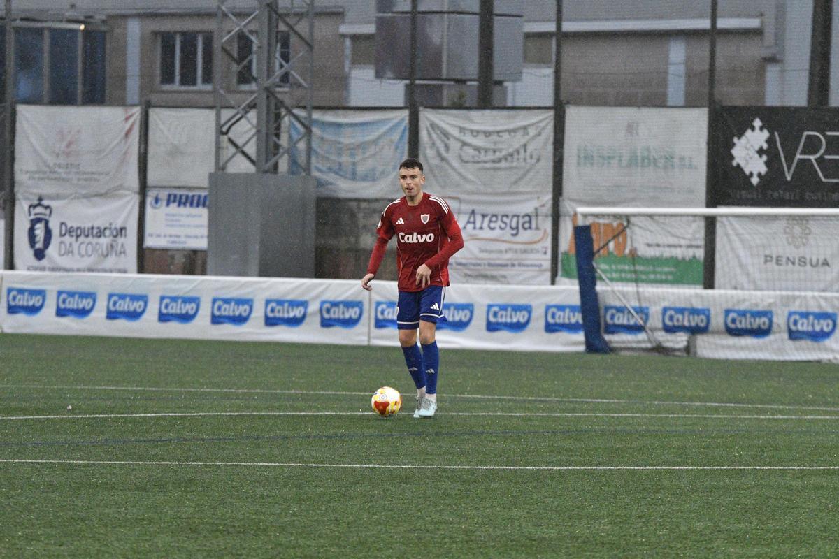 Fito Rodríguez, con el Bergantiños