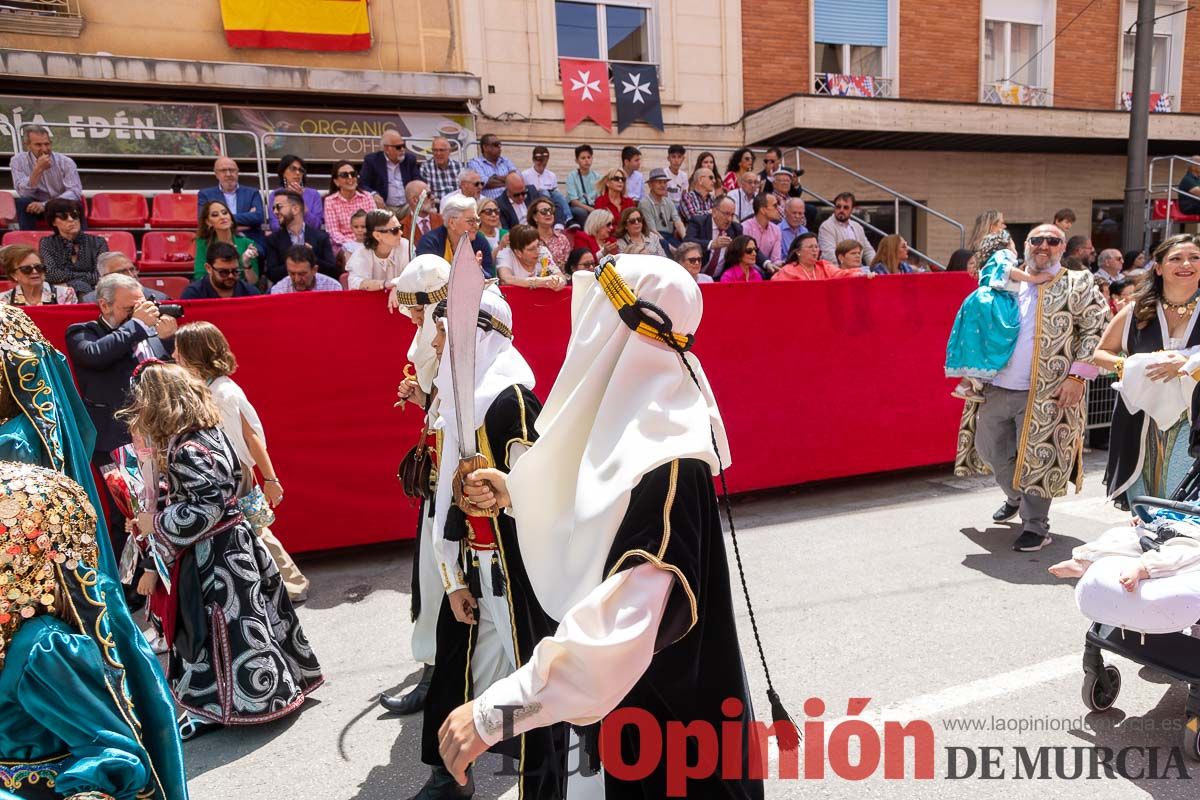 Desfile infantil del Bando Moro en las Fiestas de Caravaca