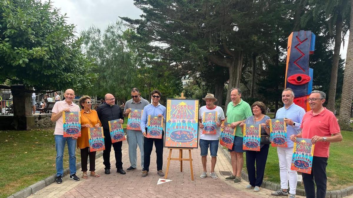 La presentación del cartel anunciador de las fiestas.