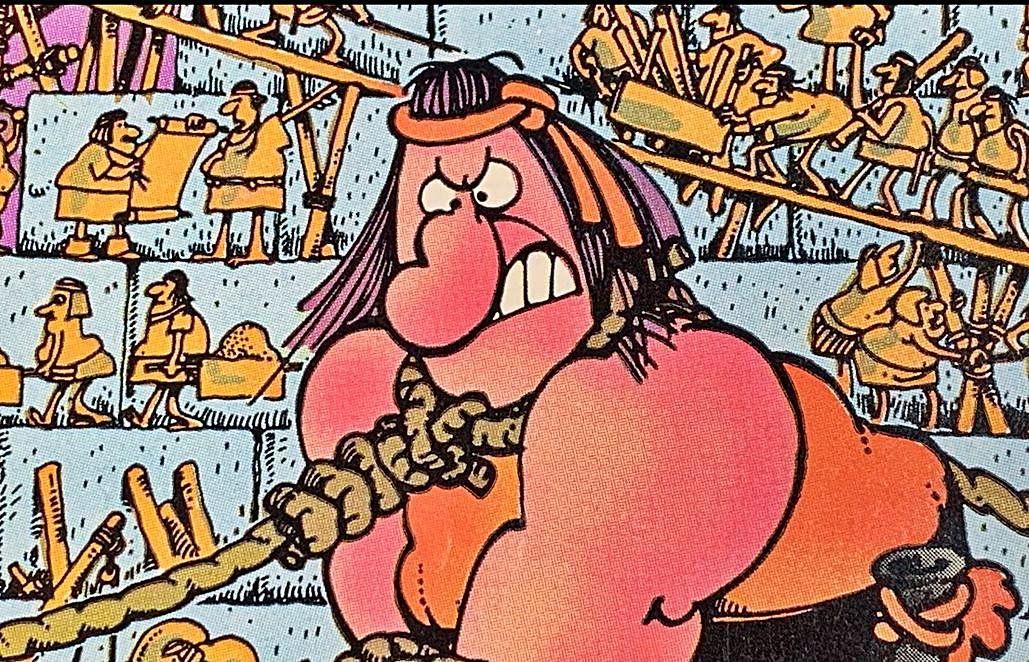 Sergio Aragonés es el autor de la serie Groo