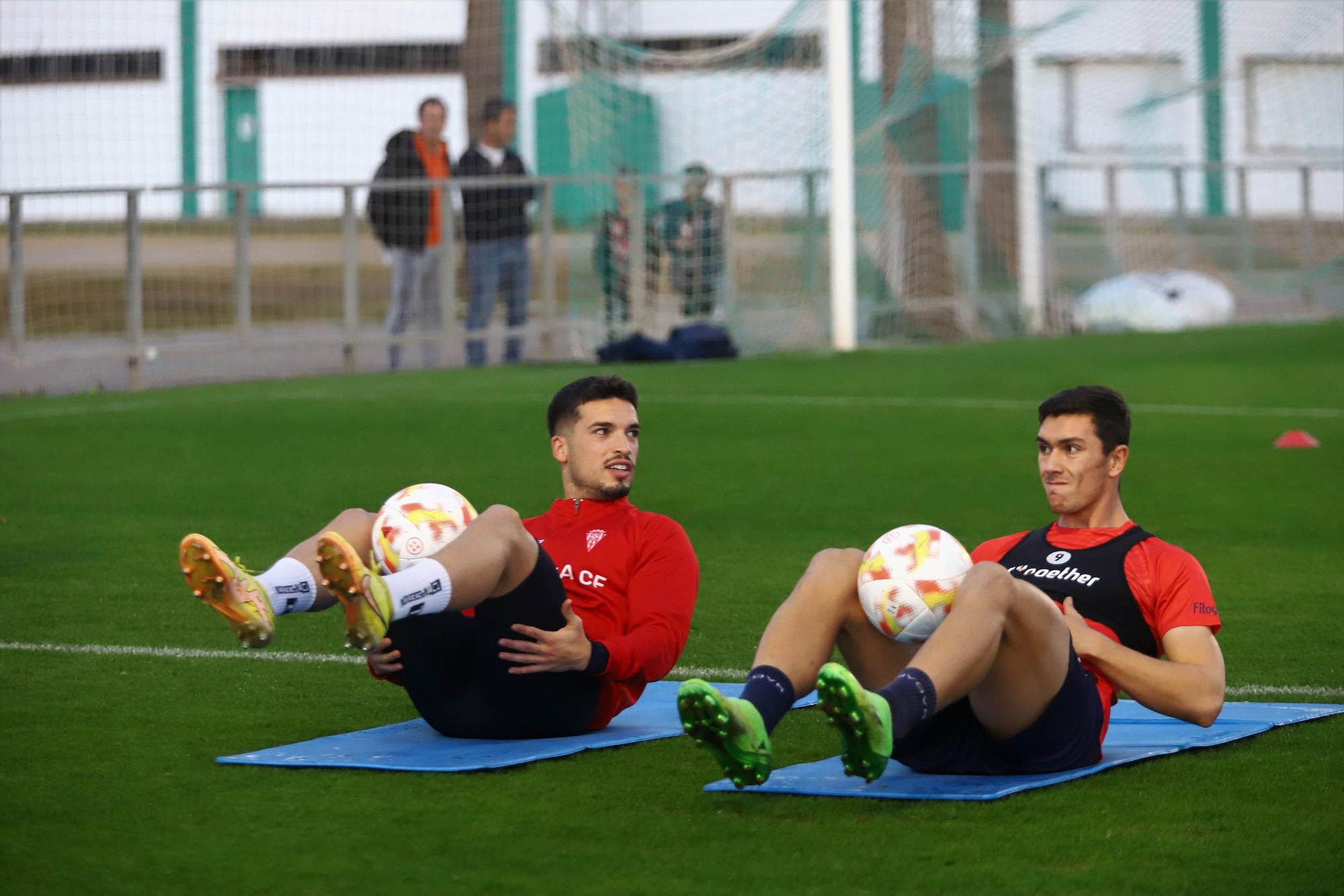 El Córdoba CF regresa la trabajo con el ánimo muy alto