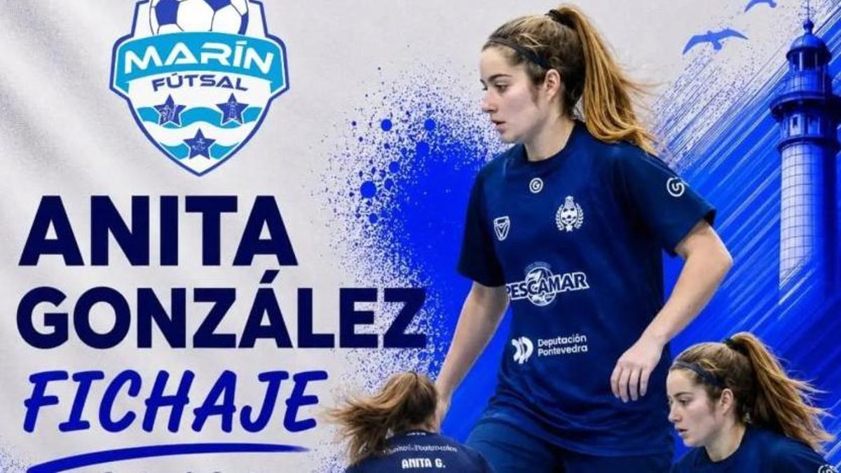 Antía González, una de las nuevas incorporaciones.