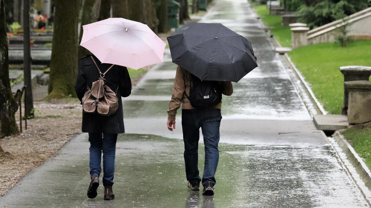 El tiempo en Semana Santa estará, en principio, marcado por la lluvia y las borrascas.