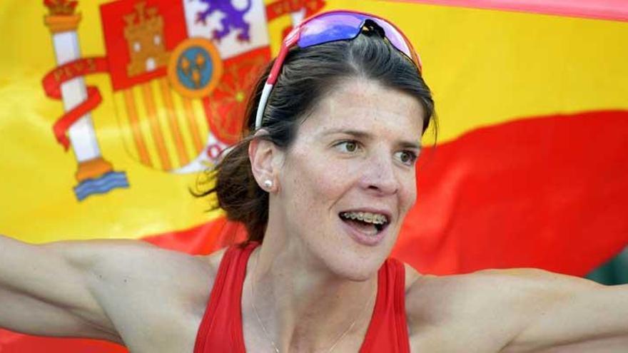 La atleta, Ruth Beitia