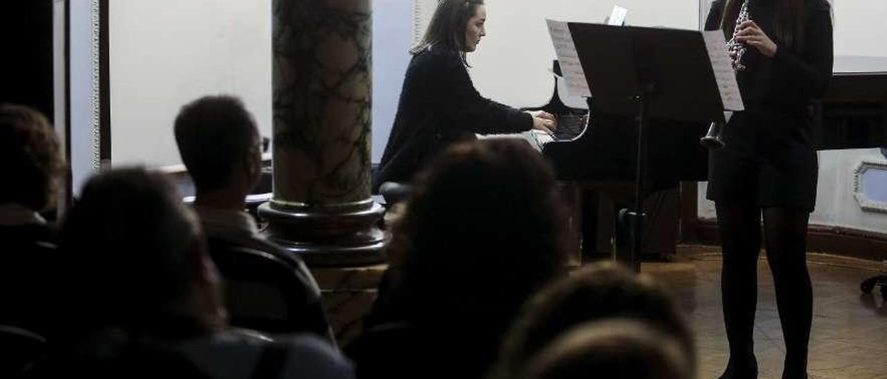 Concierto de clarinete en el Conservatorio Julián Orbón.