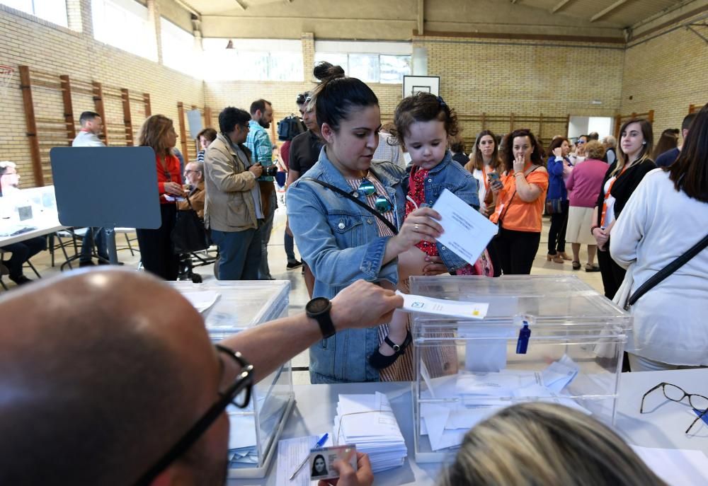 Elecciones municipales en Pontevedra | La jornada electoral en la ciudad del Lérez