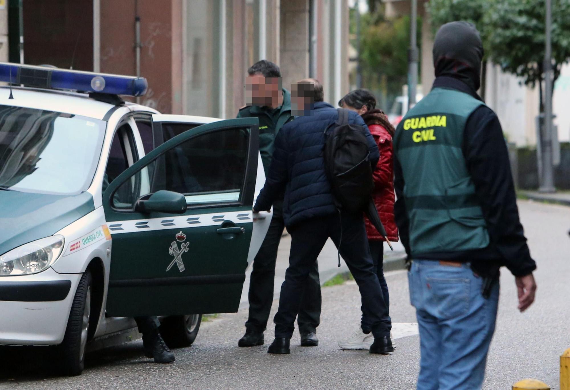 Operación de la Guardia Civil contra el tráfico de Rivotril en Cangas