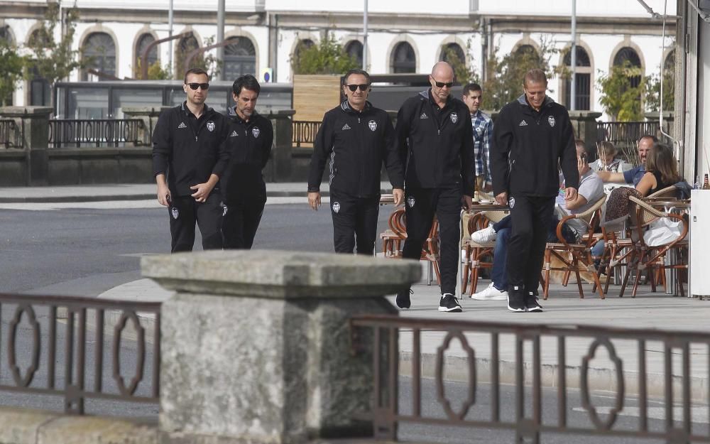 Viaje del Valencia CF a A Coruña