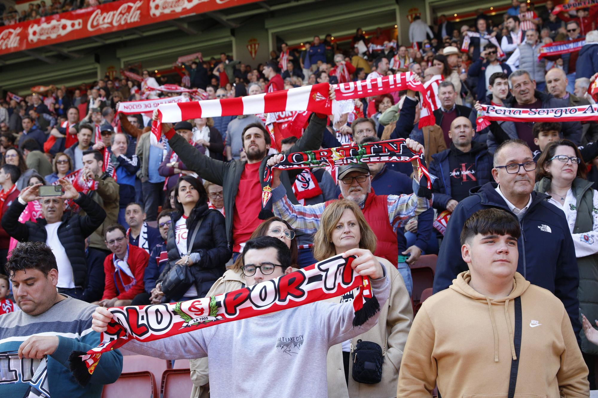 Así fue el encuentro entre el Sporting y el Alavés