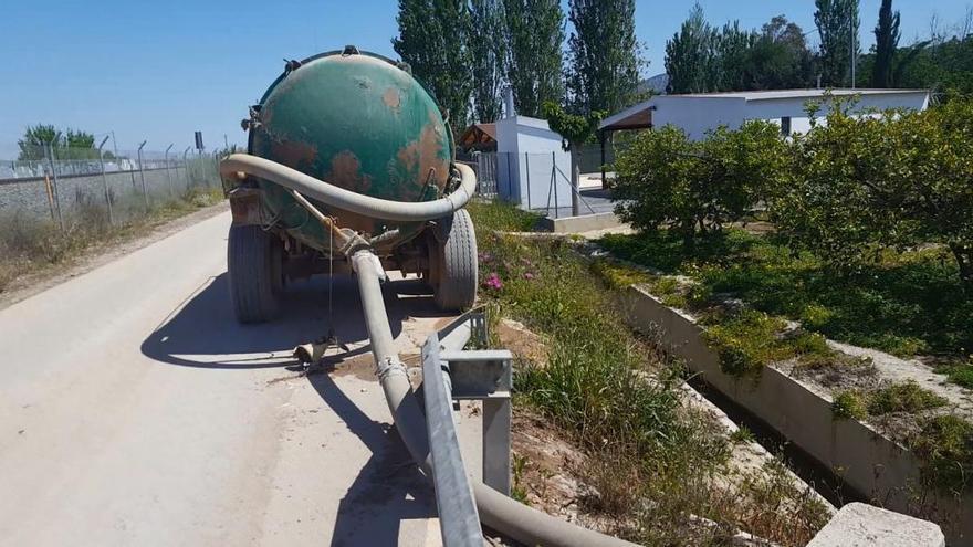 Multa a la constructora de la autovía del Reguerón por usar agua de riego ilegalmente