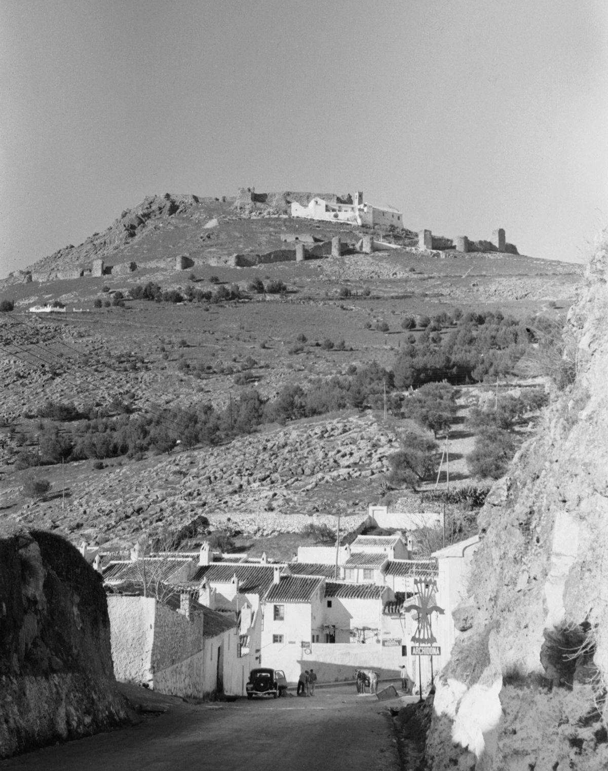 ista de Archidona en 1963.