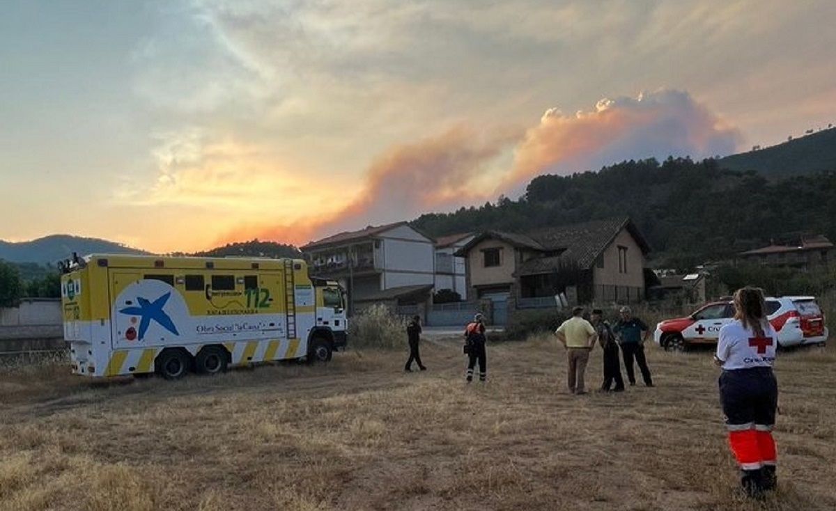 Incendios en Las Hurdes