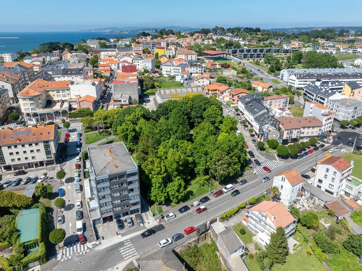 Vista aérea de Oleiros.