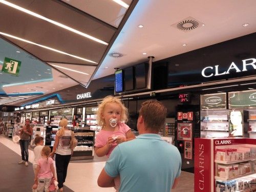 Wie riesig! Der neue Duty-Free-Bereich im Airport