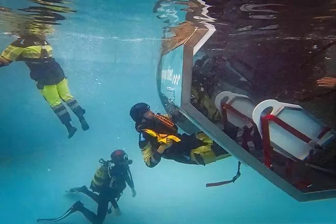Entrenamiento del EIRIF en amerizajes