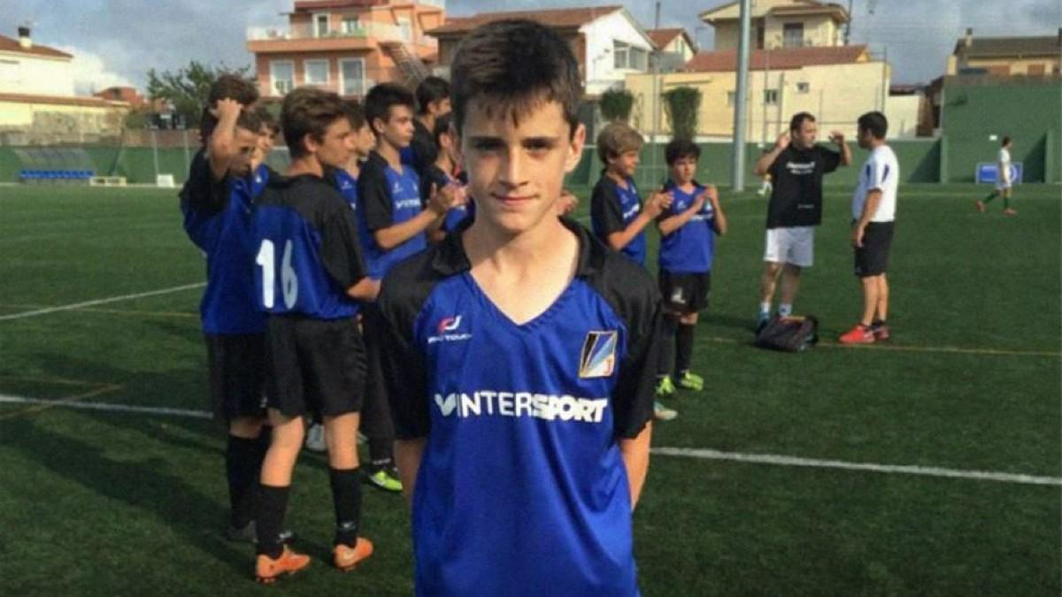 Pau Víctor en su etapa como futbolista del Junior FC