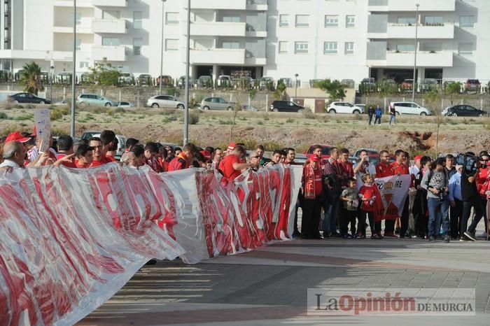 Tensión en la puerta de Nueva Condomina