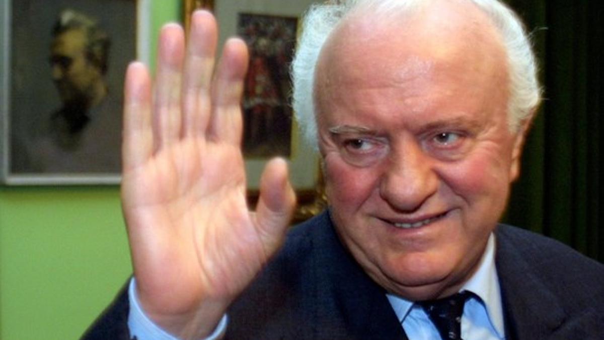 El presidente georgiano Eduard Shevarnadze, en una imagen del 2003.