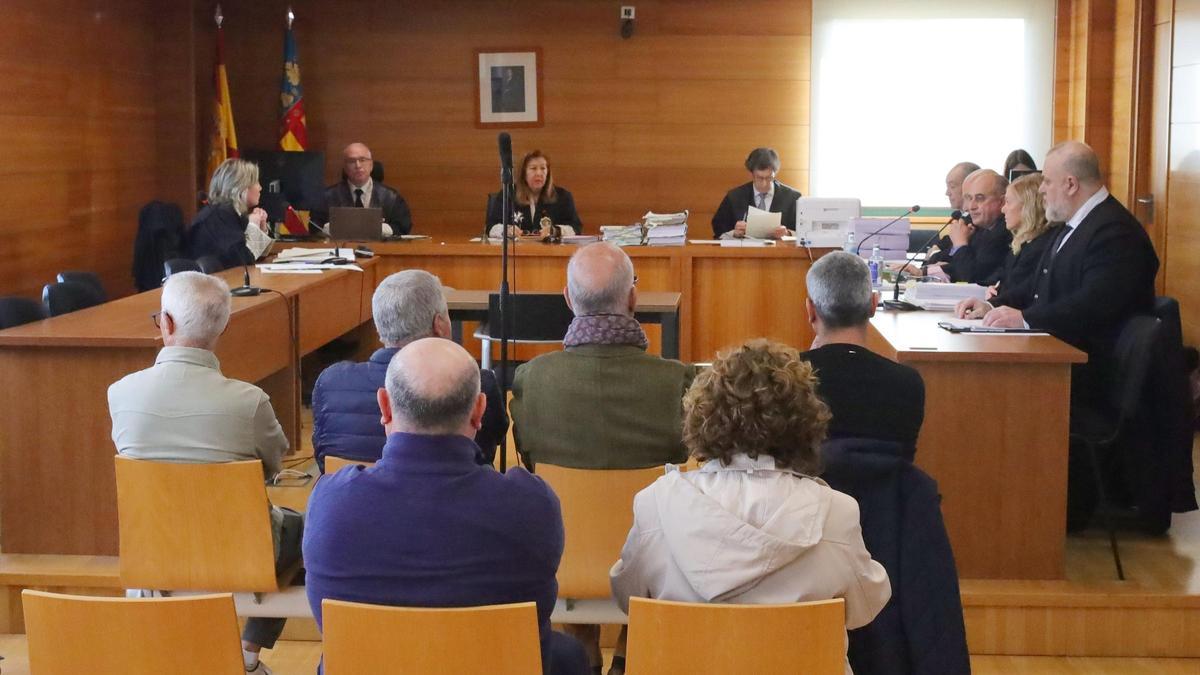 El juicio contra los exalcaldes de Cabanes se celebró los días 10 y 11 de abril en la Audiencia Provincial de Castellón.