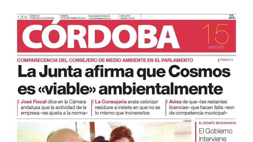 La portada de CÓRDOBA