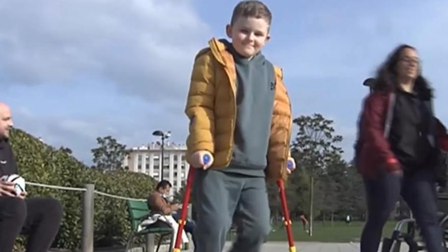 Un niño ucraniano con cáncer llega a España tras huir de la guerra de Ucrania