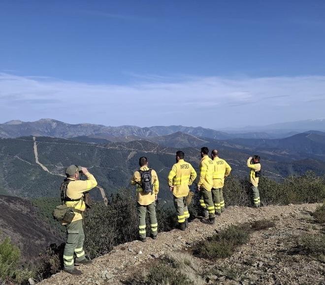 Galería | El Plan Infoex y la Guardia Civil buscan al hombre desaparecido
