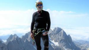 L’alpinista i periodista Sebastián Álvaro, als Picos de Europa.  | EP
