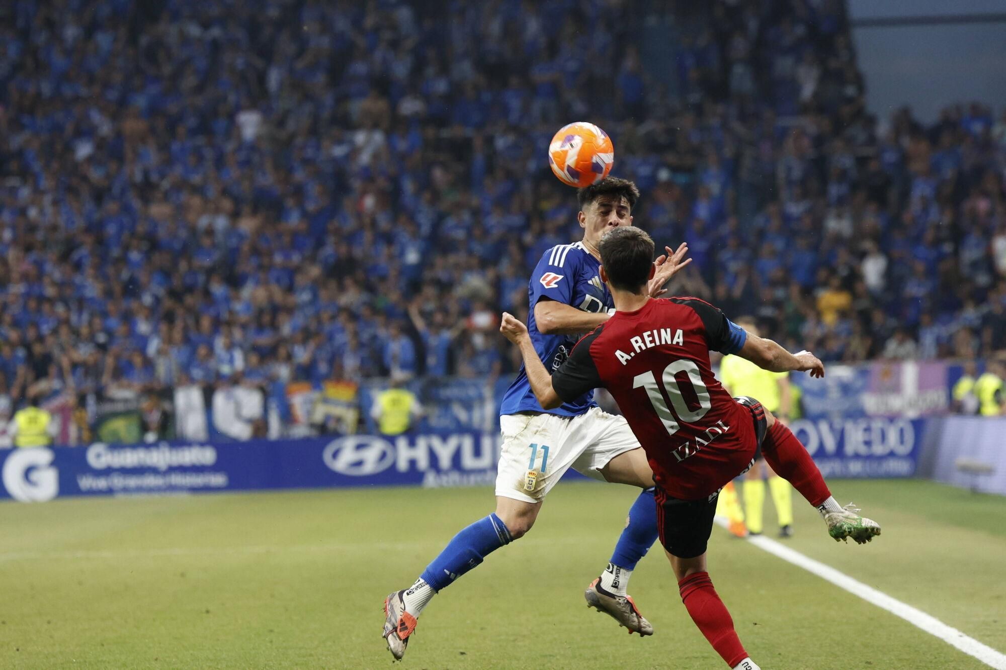 Así se vivió en el Carlos Tartiere la final del play-off entre el Real Oviedo y el Mirandés