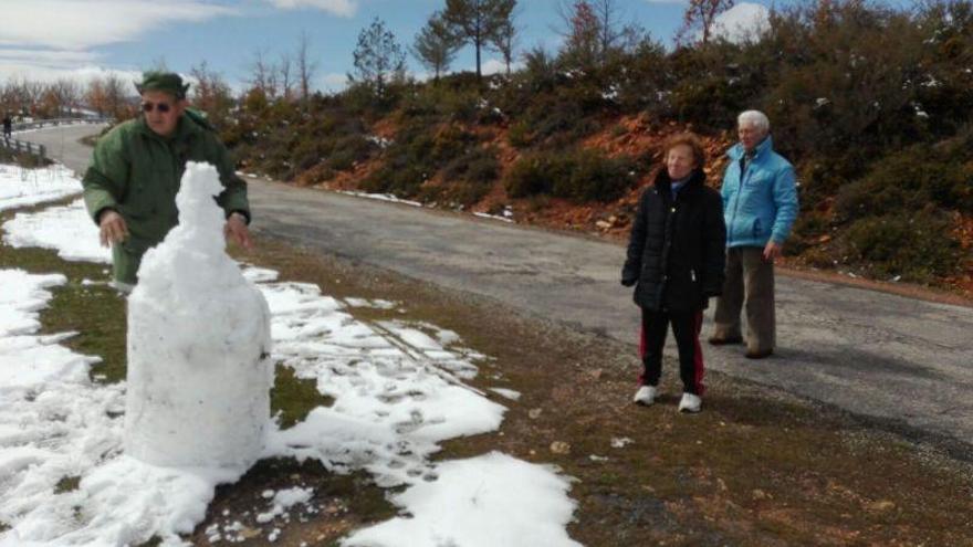 Nieve en Sanabria 31 de marzo