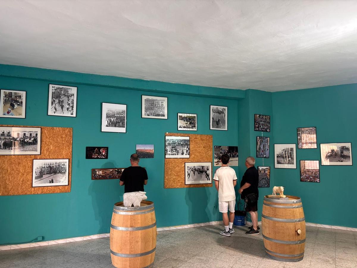 Aspecto de la exposición.