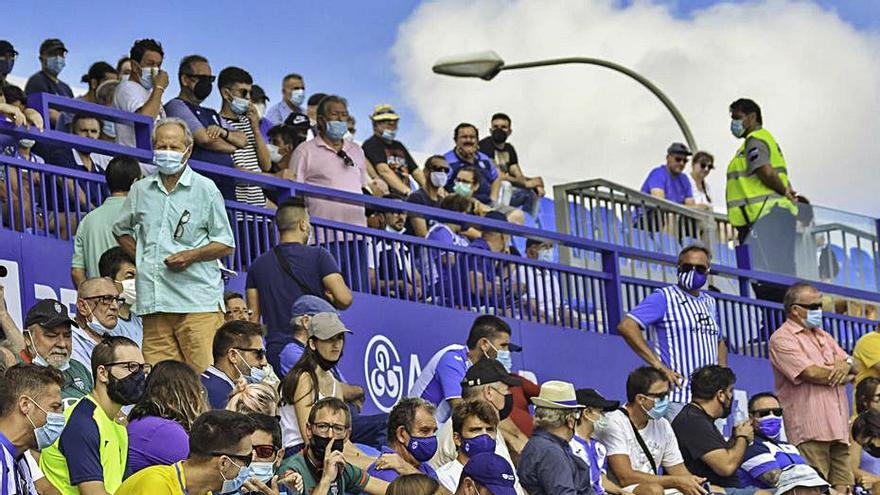 Grada del Estadi Balear durante esta temporada.  | ATB