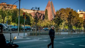 El barrio de Navas, en el distrito de Sant Andreu.