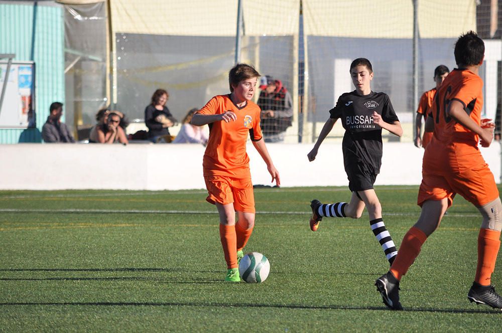 Fútbol base del fin de semana