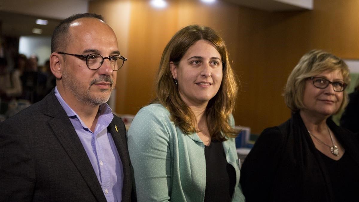 Carles Campuzano y Marta Pascal