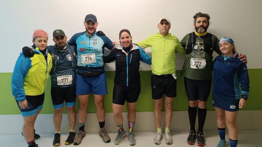 Galaicos durante una de las pruebas del fin de semana.   | // CEDIDA