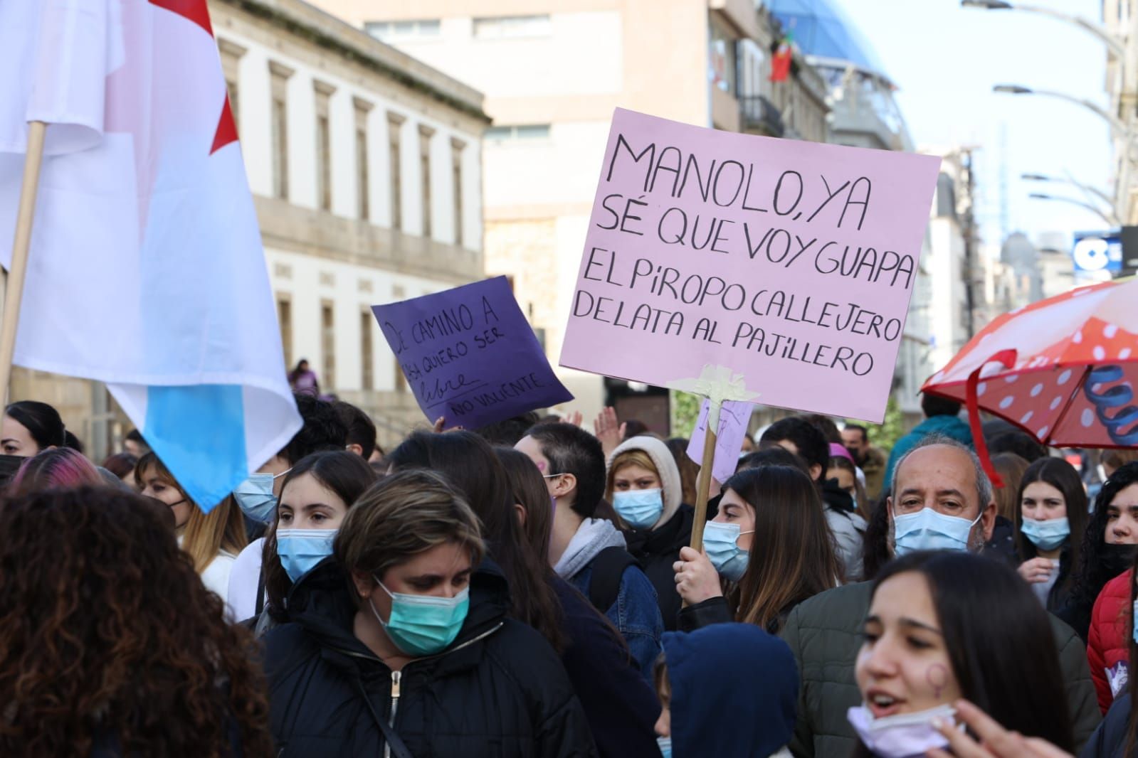Manifestación de la CIG por el 8M en Vigo