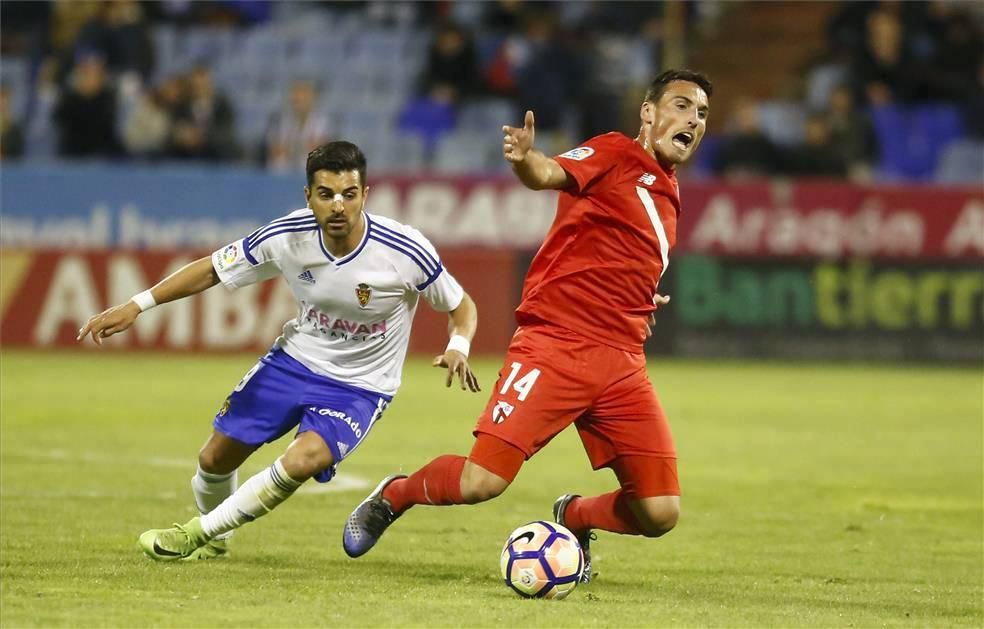 Las imágenes del Real Zaragoza-Sevilla Atlético