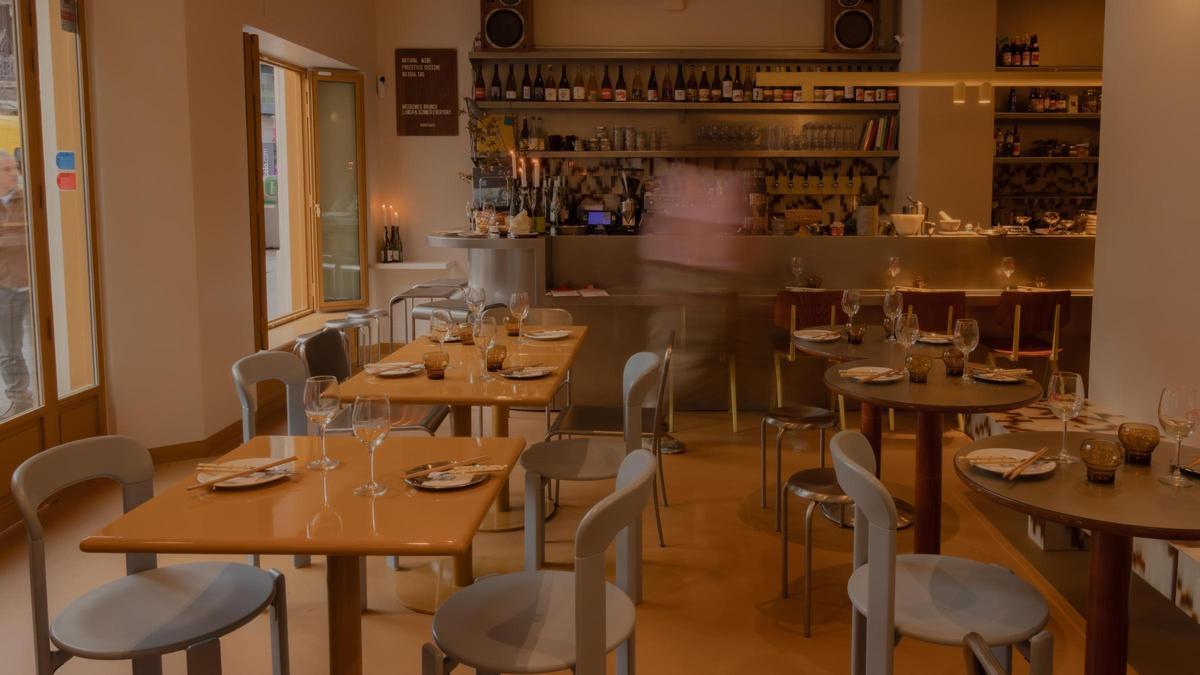 La sala del restaurante Superauto.