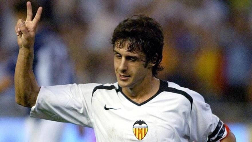 Aimar, en su etapa en el Valencia