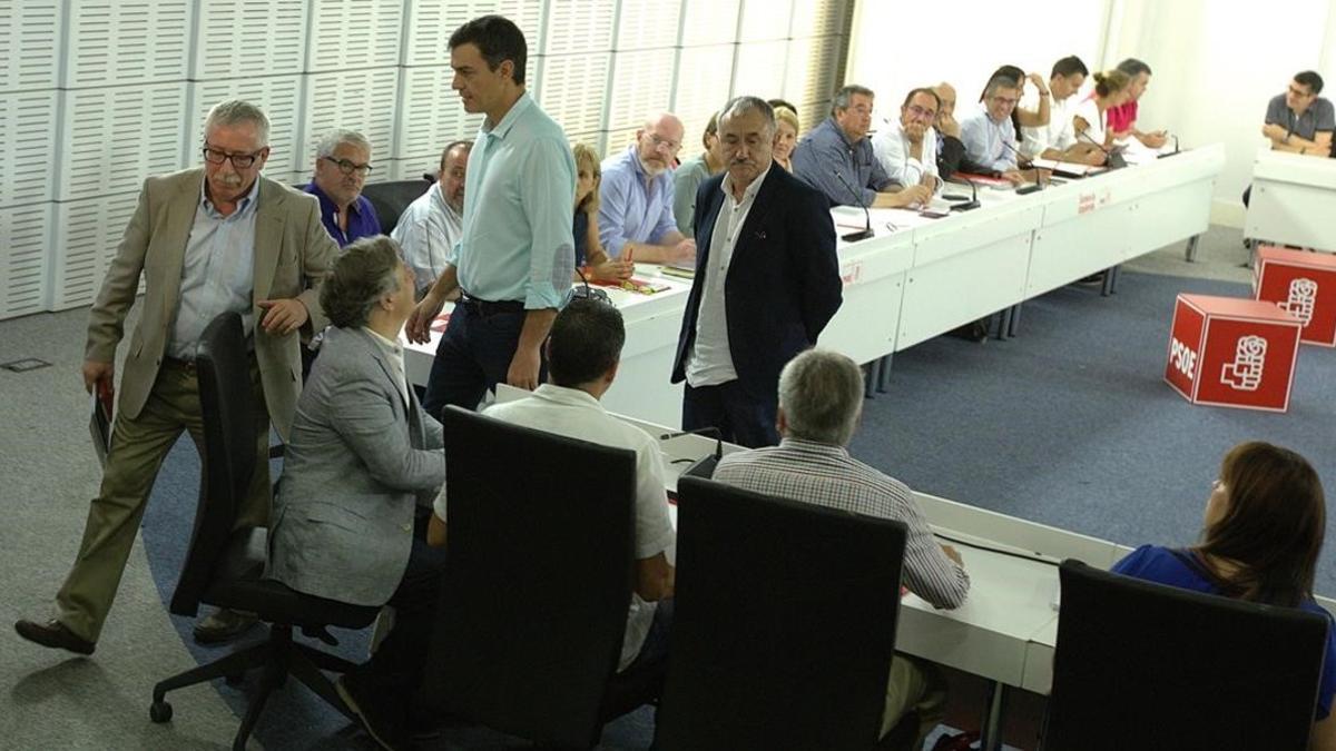 El secretario general del PSOE, Pedro Sánchez