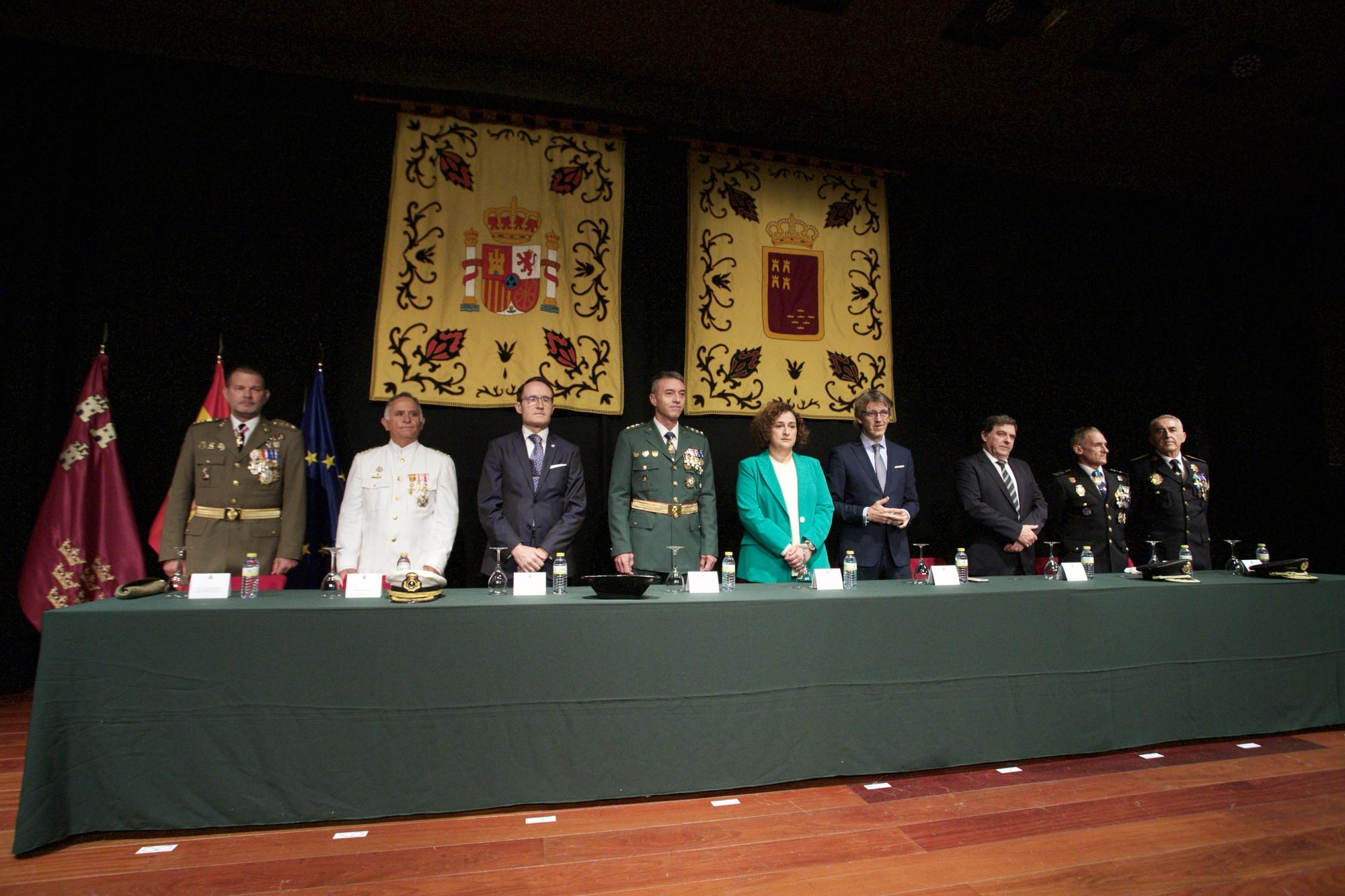 Las imágenes de la celebración del 179º aniversario de la Guardia Civil en la Región