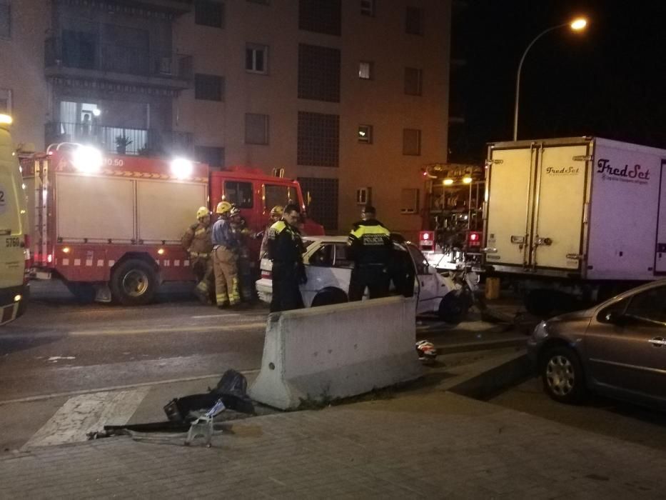 Accident a Figueres