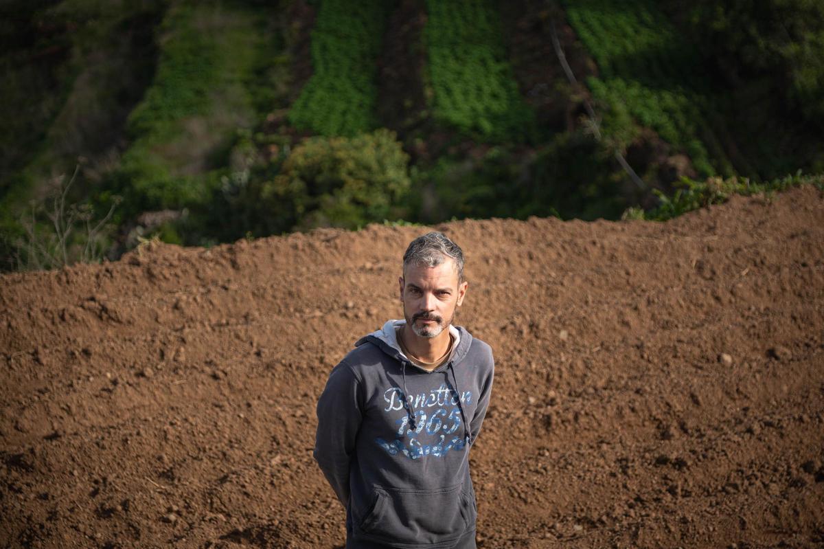 Manuel Reyes, presidente de la Cooperativa Las Medianías de San Juan de la Rambla