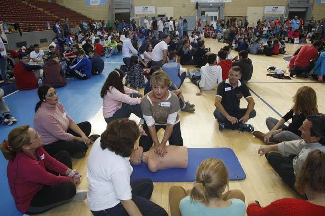 Entrenamiento para la vida, en el día cardiopulmonar