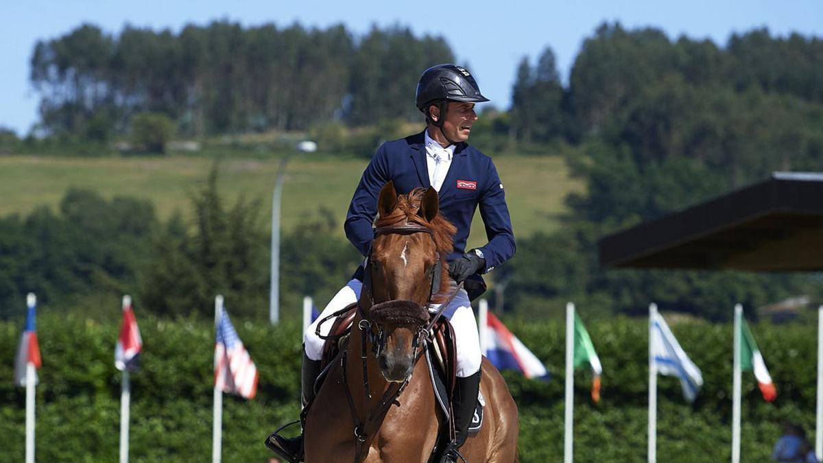 Julien Epaillard, en una de sus participaciones en A Coruña. |  // CASAS NOVAS / OXER SPORT