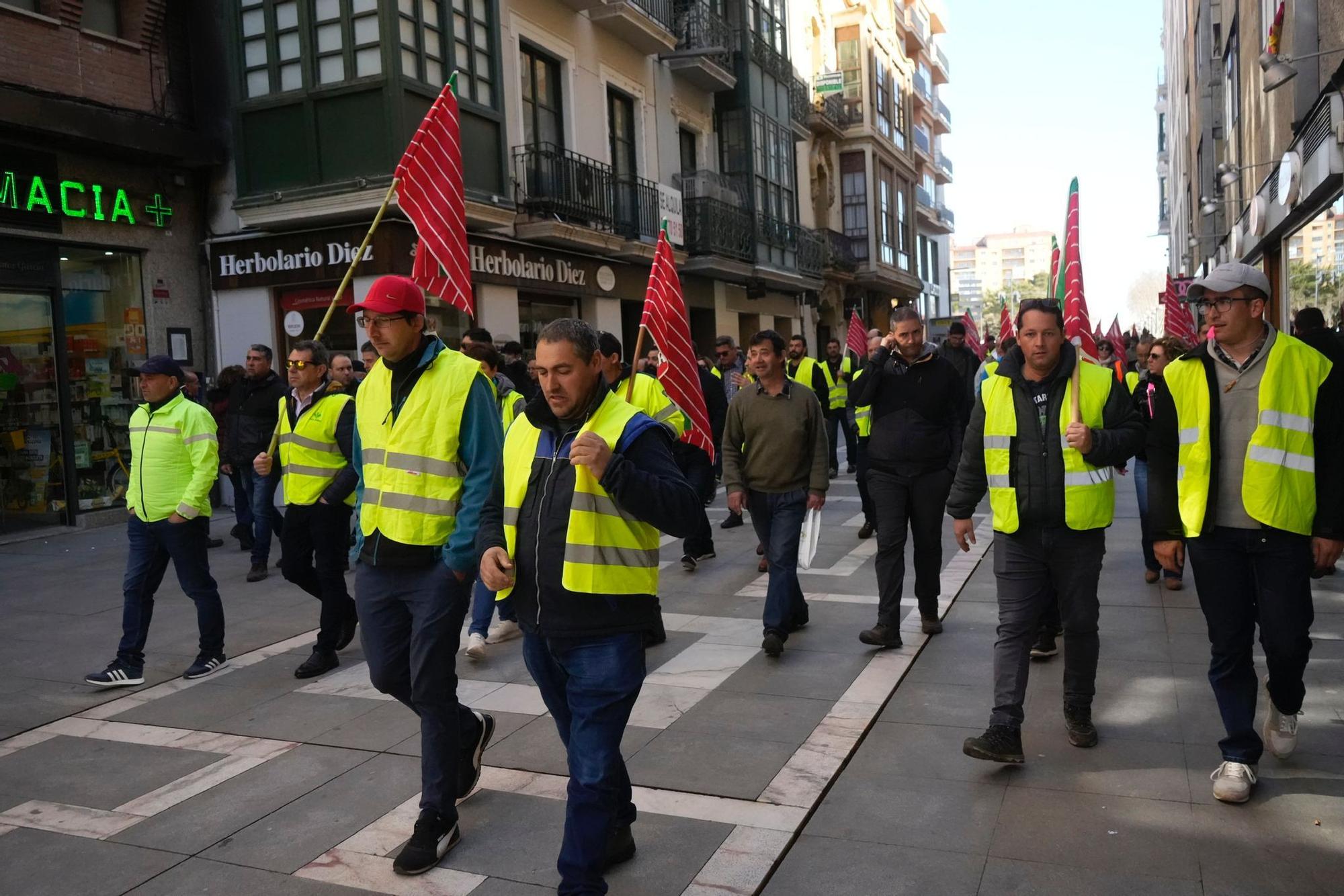 GALERÍA | Las protestas de los agricultores de Zamora vuelven a la calle