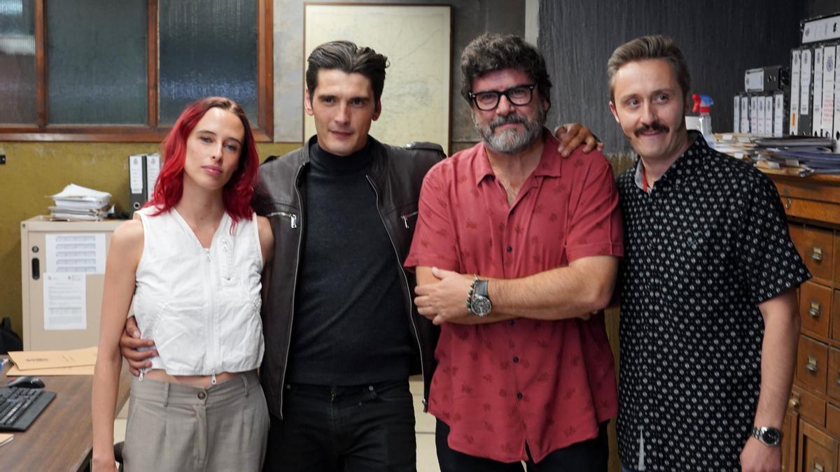 El rodaje de la serie basada en la novela de César Pérez Gellida se prolongará en Valladolid hasta mediados de noviembre.